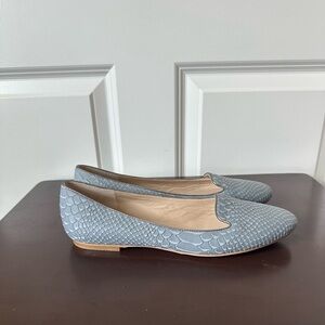 Shoes of Prey Embossed Ballet Flat Size 8